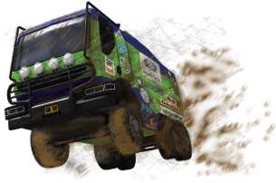 One of the 'The AIM Game' Trucks