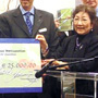 Taste For Life Cheque Presentation