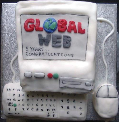 GWL 5 Years Cake